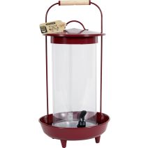 Abreuvoir basse cour métal 4L Grenat